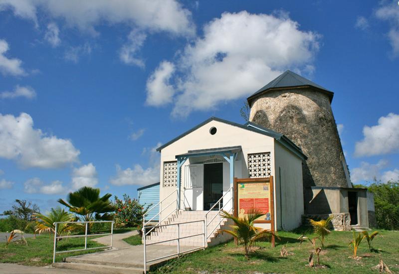 Guadeloupe, city of Port-Louis. Mill Chapel of the Pieta
