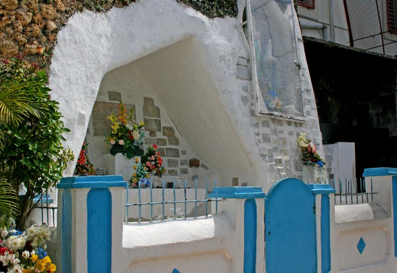Church of Our Lady of Lourdes Massabielle: the cave