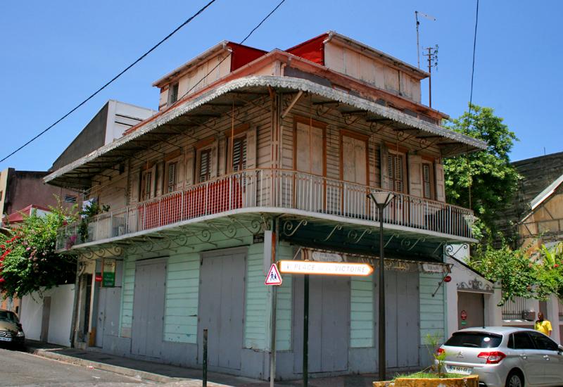  Typical house - Pointe-à-Pitre. Bébian Street