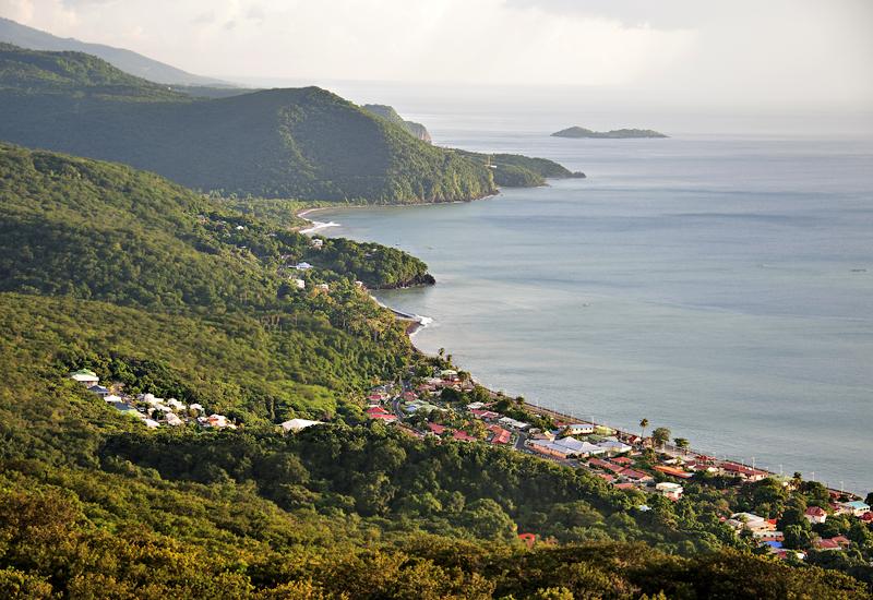 Seaside - Pointe-Noire. View of Anse Guyonneau