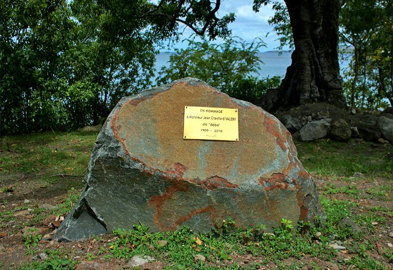 Guadeloupe - Vieux-Fort, eco-tourist area of ​​Trois-Pointes: tribute to Déba
