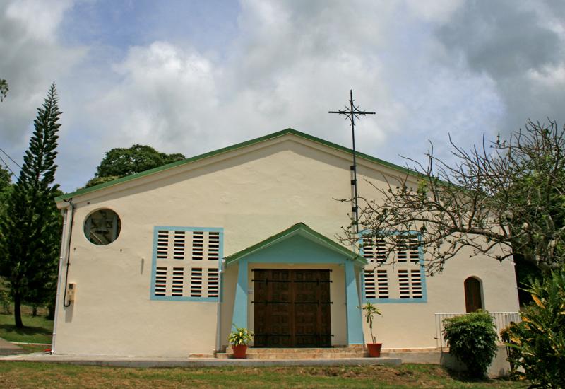 Chapel of Fatima - Le Moule, Guadeloupe: facade