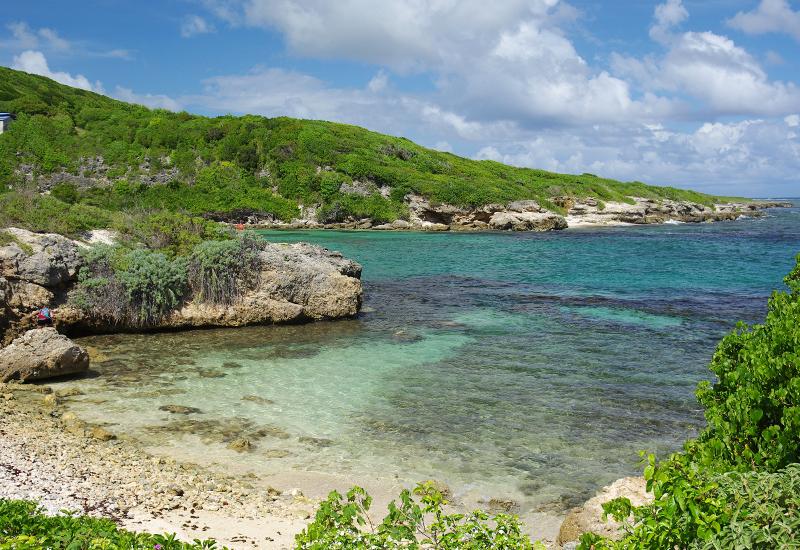 Guadeloupe, city of Saint-François. L'anse à la Baie Guadeloupe, city of Saint-François. L'anse à la Baie