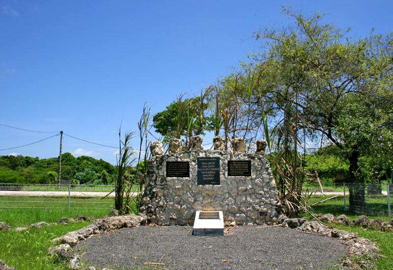  Memorial to the victims of 1925, at the heart of the site of the former Duval factory