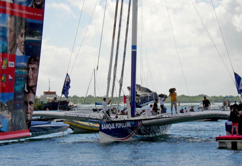Darse, Pointe-à-Pitre, the famous transatlantic solo sailing race, known as “La Route du Rhum“