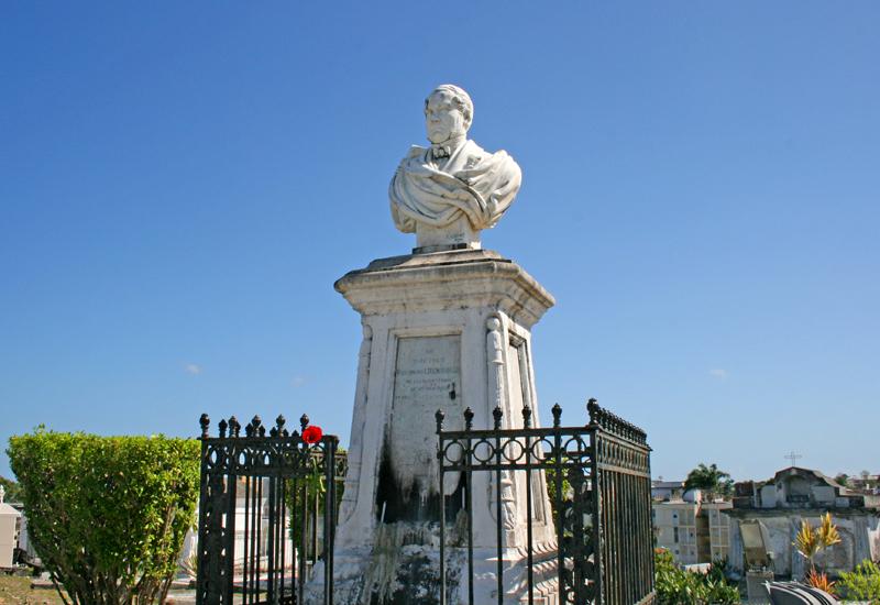 Funerary monument of Dr. L'Herminier