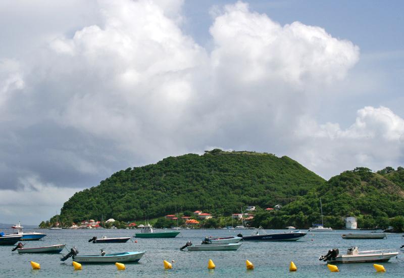Fort Napoleon, on the Morne Mire at Saintes islands Fort Napoleon, on the Morne Mire at Saintes islands