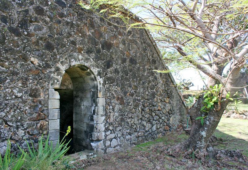Fort Napoleon - Terre de Haut, Les Saintes - Guadeloupe: casemate