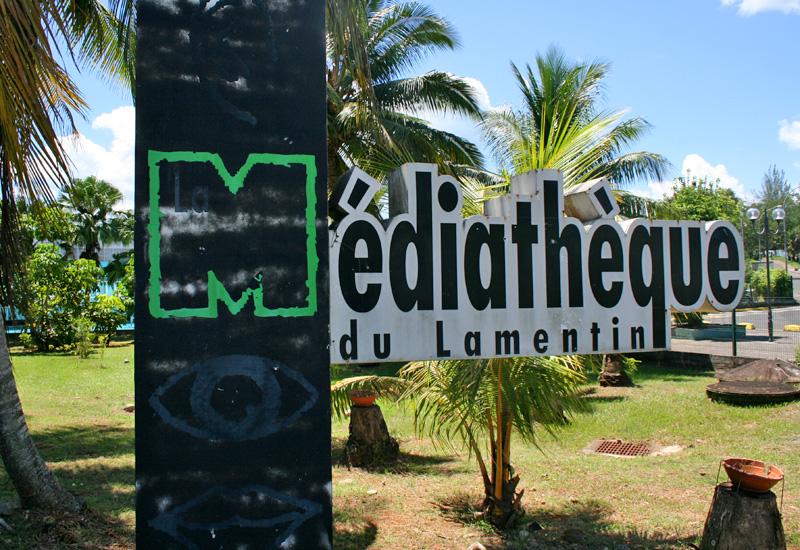  Media library, Lamentin, a major cultural role throughout the north Basse Terre