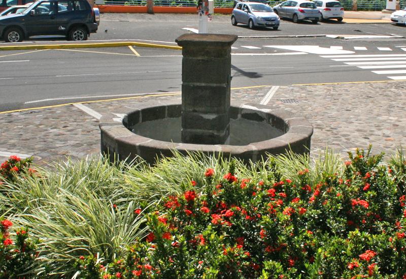 Fontaine - city of Gourbeyre: symbol of solidarity