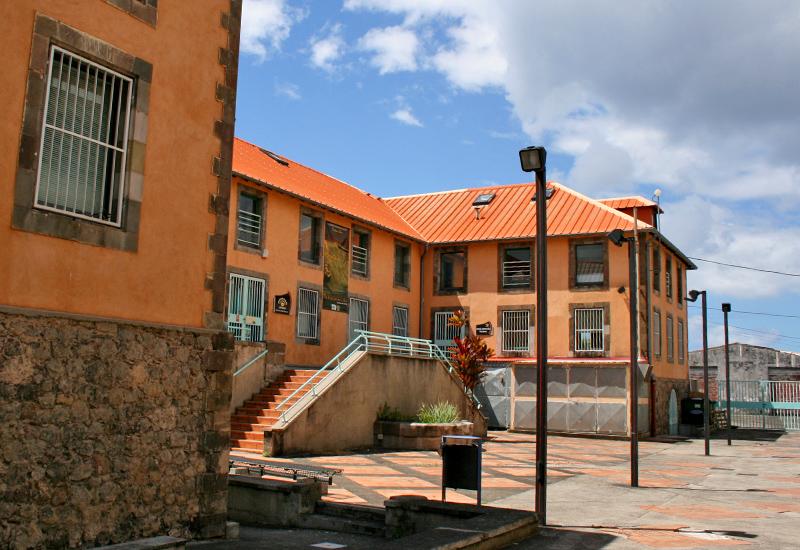  Bettino Lara Caribbean Media Library. The building formerly housed the King's store