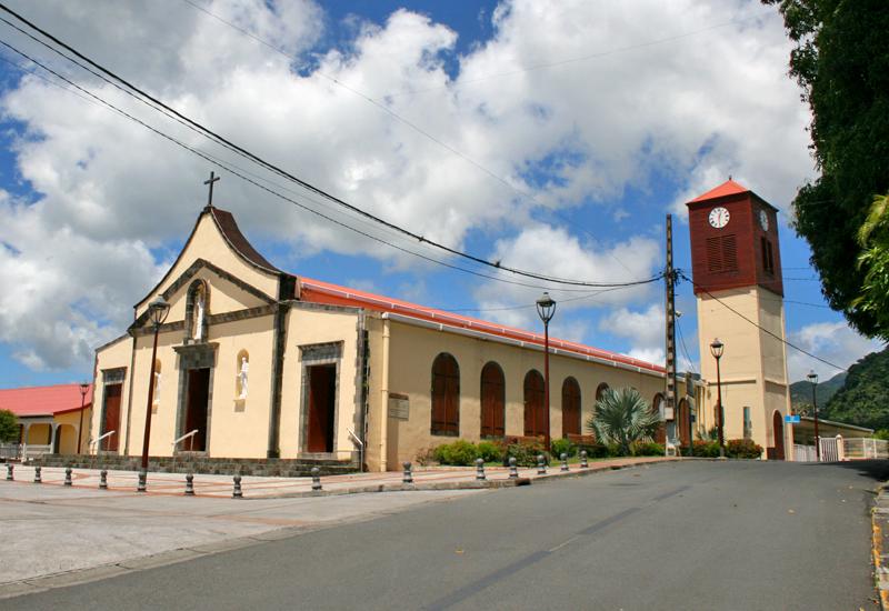 St. Augustin Church, Saint-Claude. The set was restored in 1970