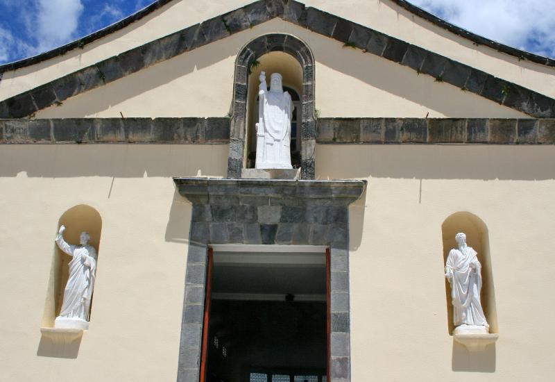 St. Augustin surrounded by Peter and Paul