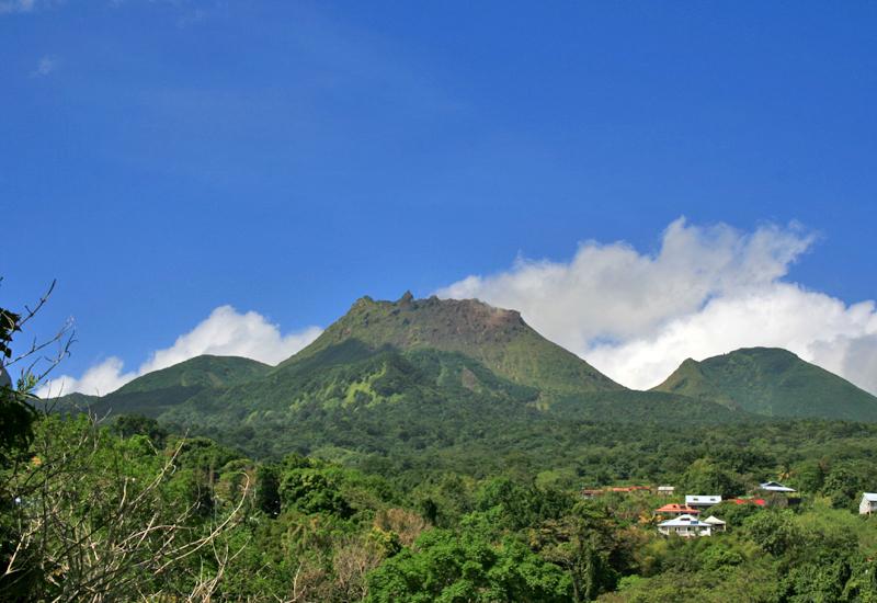  Saint-Claude, the volcano of Soufrière