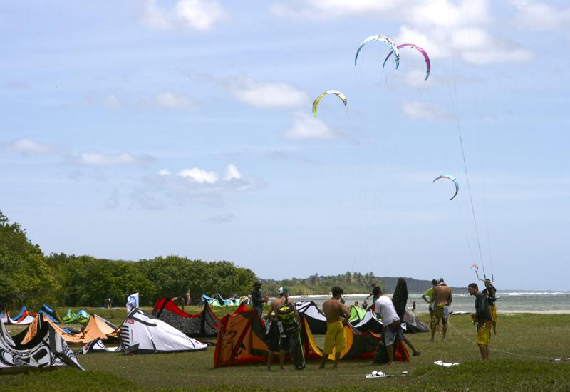  La Saline: a meeting point for kite surfers