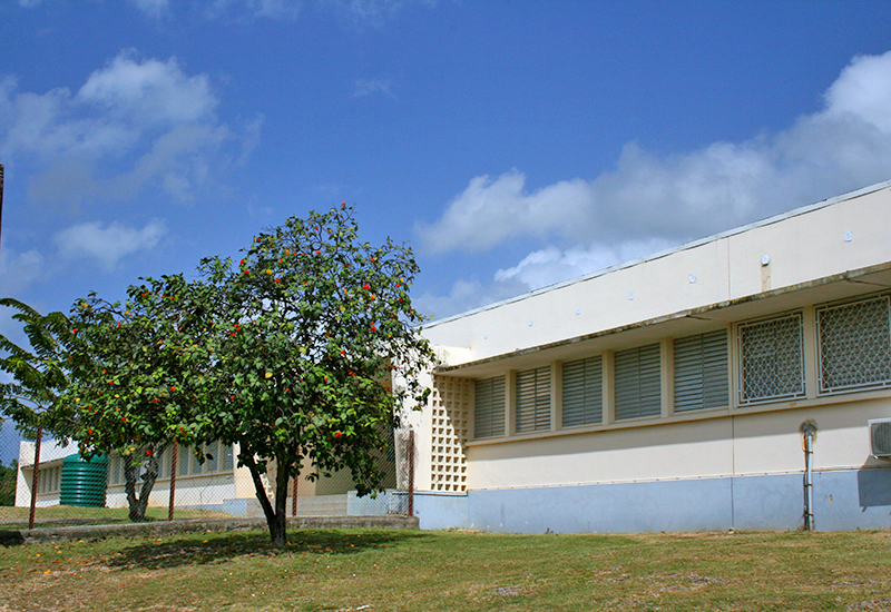 Alice Delacroix elementary school, Rectangular Building